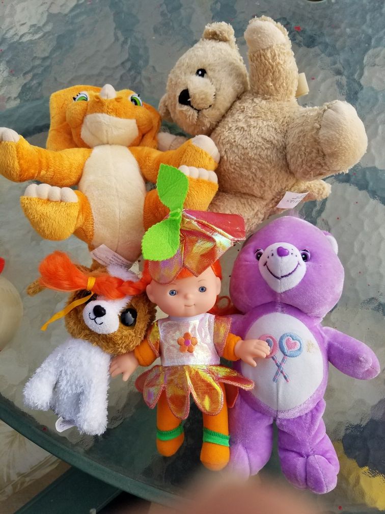 Stuffed animals