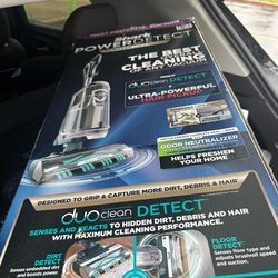 Shark power detect with duoclean tech