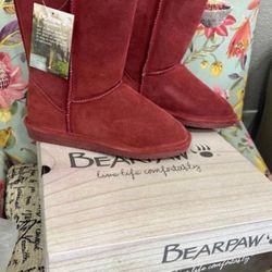 Bearpaw Women's Emma Short Boot, Pink Size 9 ! New! $35 Firm 