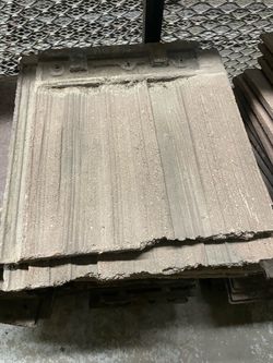 Cedarlite roof tiles brown
