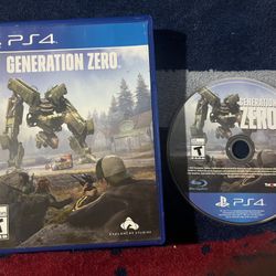 Generation Zero For PlayStation 4