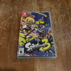 Splatoon 3 Nintendo Switch
