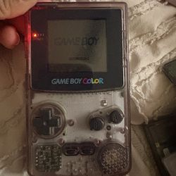Purple game boy color game cartridge