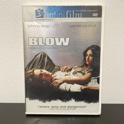 Blow DVD Movie Johnny Depp Penelope Cruz True Story Crime Widescreen 2001