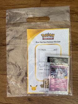 Pokémon TCG Draw Your Own Card Activity Set