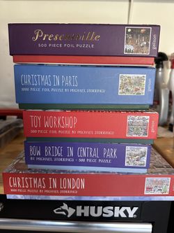 Galison Christmas Puzzles