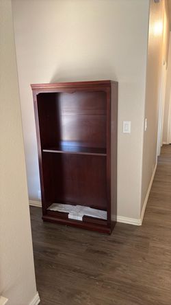 Riverside cherry wood bookshelf
