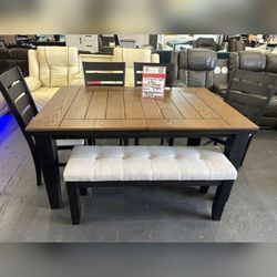 Limited time offer Wooden 6PC Dining table set