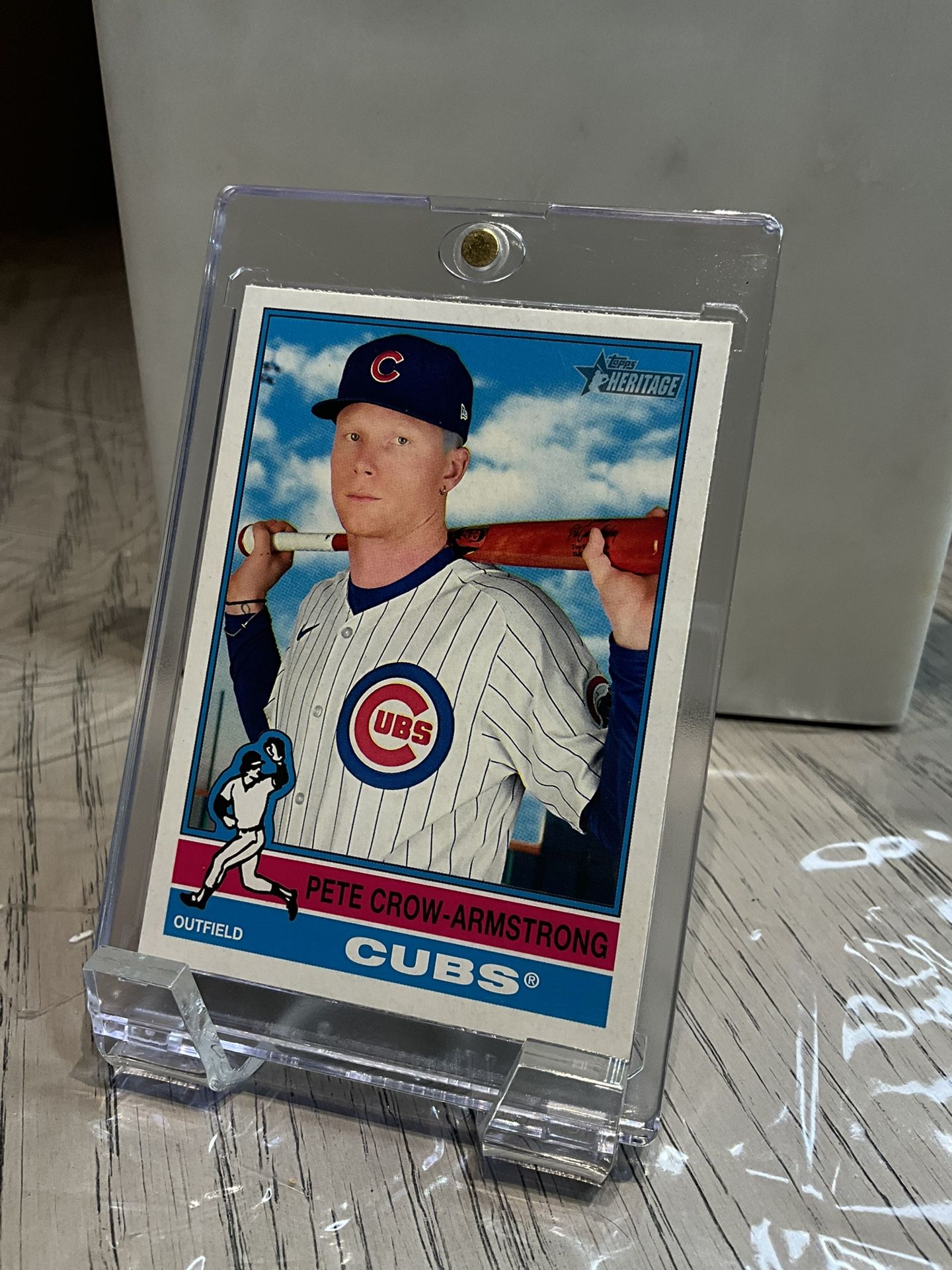 2025 Topps Heritage Pete Crow Armstrong Short Print