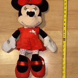 Valentine Minnie Mouse Plush 