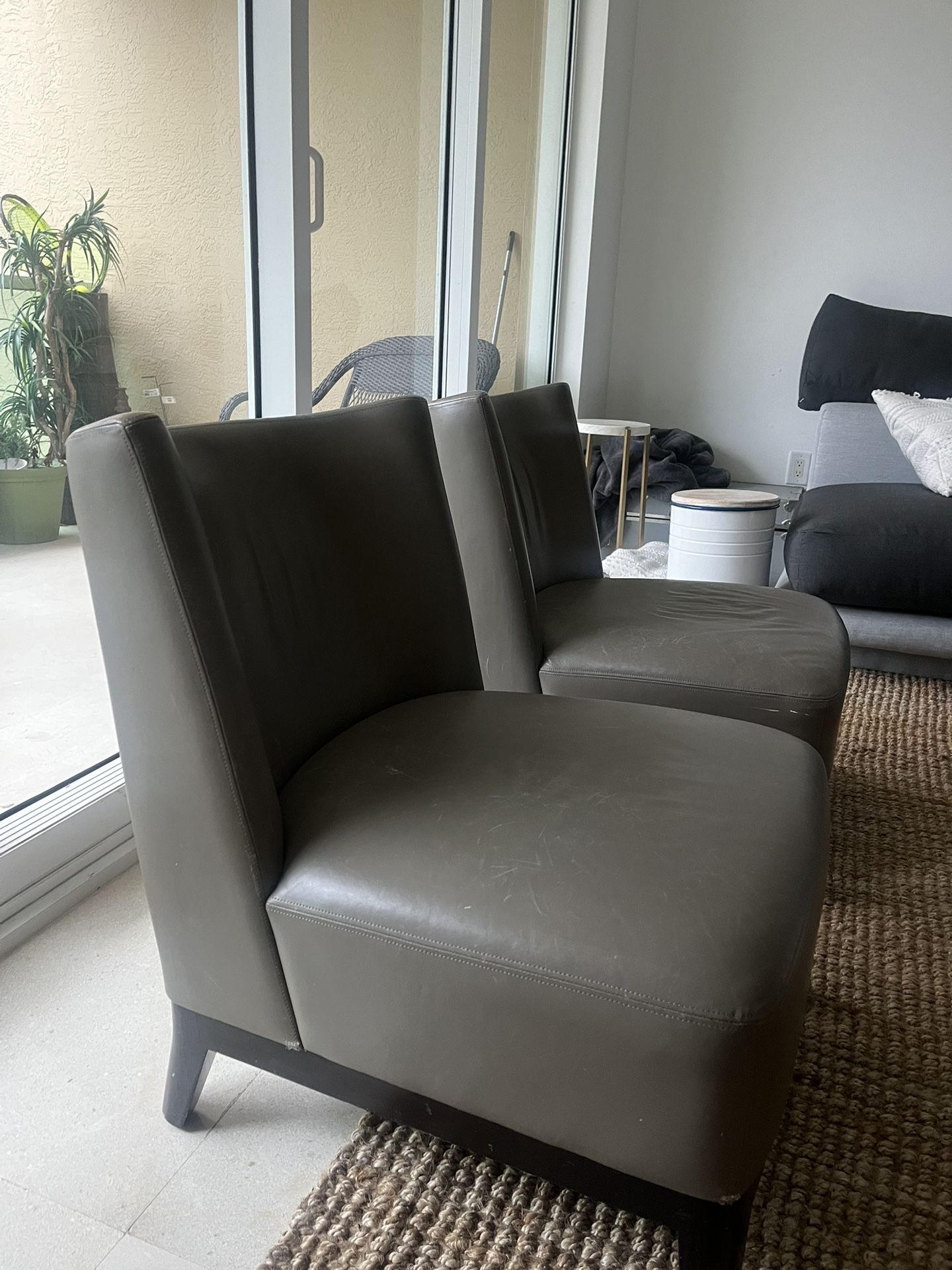 Designer Christian Liaigre Chairs
