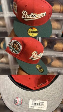 Size 7 5/8 Baltimore Orioles 30th Anniversary Fitted Cap