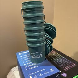 Lowe’s mini buckets