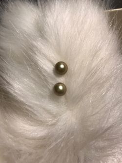 925 silver pearls earrings