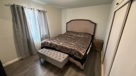 California King size bed mattress complete set with drawers and closet. If interested let me know message me. Willing to sell everything for $500 that