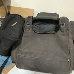 Motorcycle T-Bags Touring Luggage great shape just a little dusty