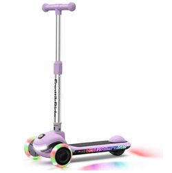 FanttikRide K9 Pro 3 Wheel Electric Scooter for Kids 3-6, Adjustable Height for Riders 3.3-4.6ft