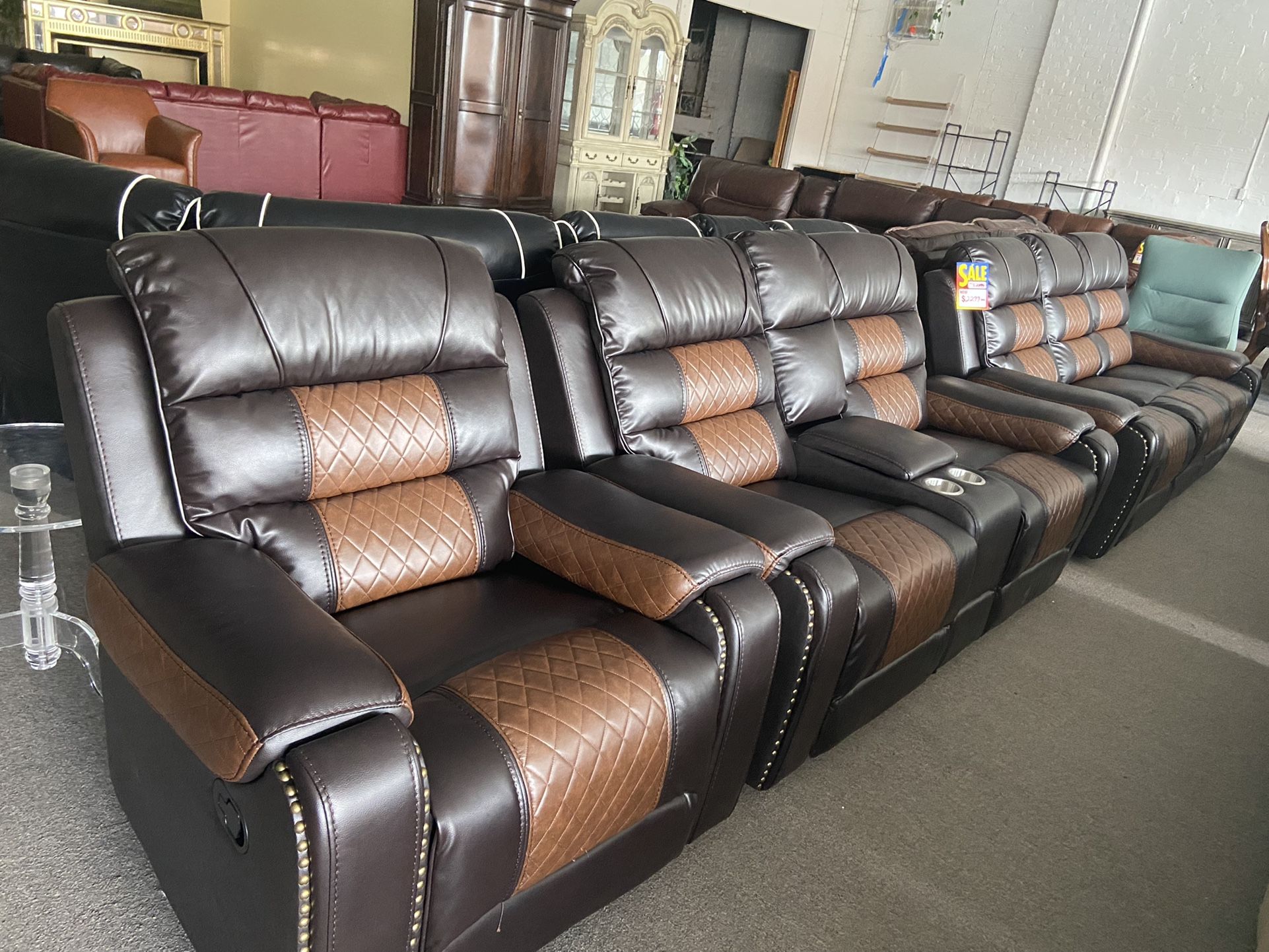 Sofa Set Recliner 