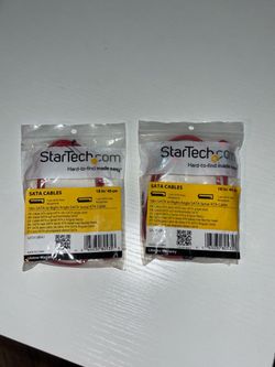 https://offerup.com/redirect/?o=U3RhclRlY2guY29t 18in SATA to Right Angle SATA Serial ATA Cables $10 both