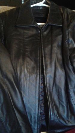 2 Leather jackets sz XL