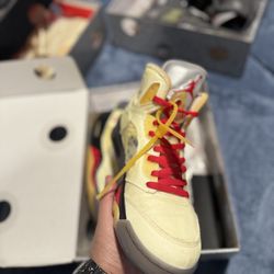 Off White 5s - Size 12