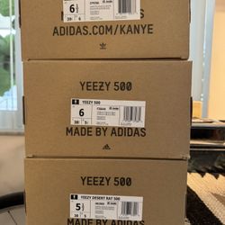 Adidas Yeezy Boost 350 V/Yeezy 500V2/Yeezy Desert Rat 500