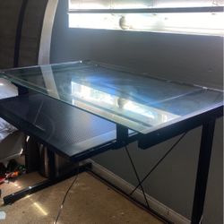 Glass Work Desk