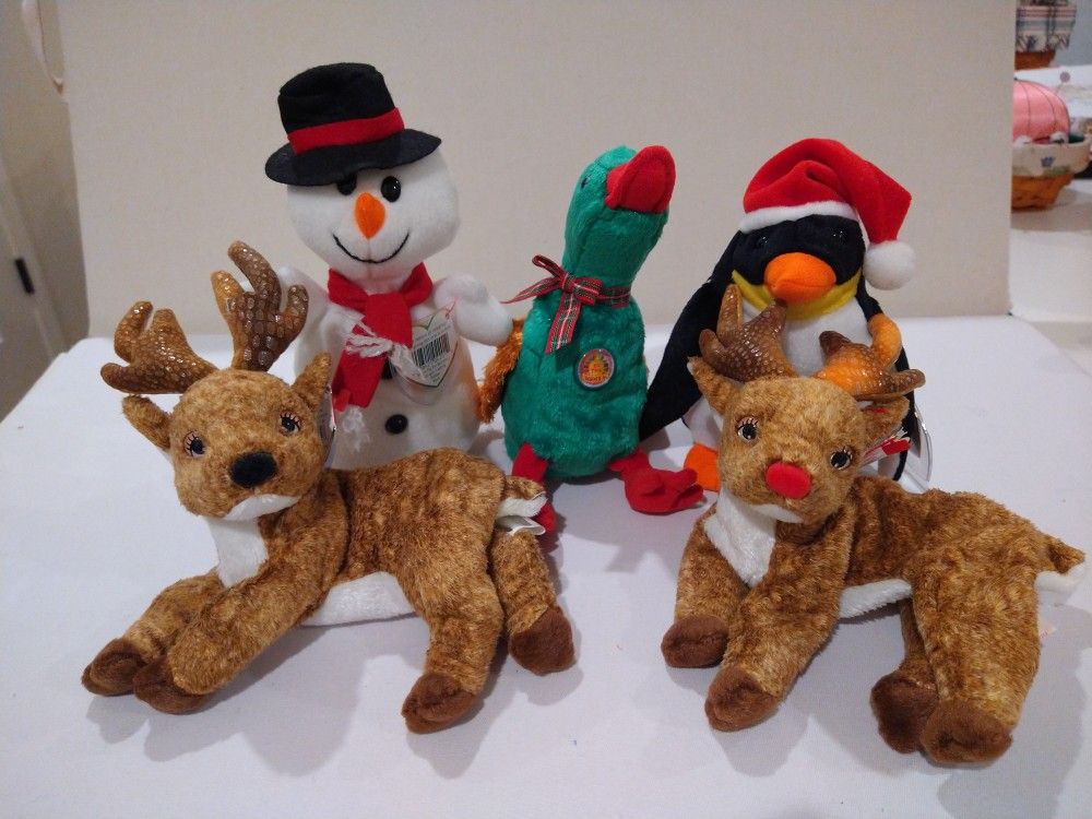 Ty Beanie Babies--2nd Holiday Set $5 each