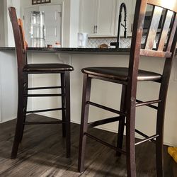 Wooden Bar Stools