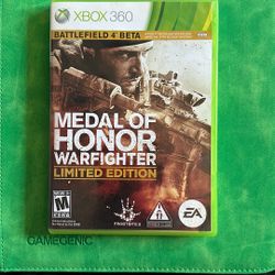 Medal Of Honor Warfighter Limited Edition For Xbox 360