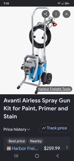 Airless paint sprayer