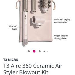 T3 Aire 360 Ceramic Air Styler Blowout Kit