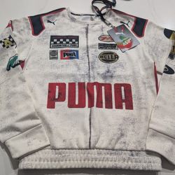 PUMA x A$AP Rocky MIA Crewneck Sweatshirt Long Sleeve Mens Warm White Size Small