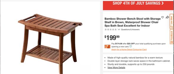 Shower Bench