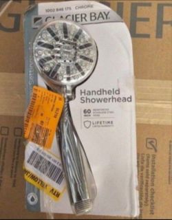 Glacier Bay 3-Spray Handshower With Hose & Craddle In Chrome