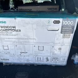 18,000 BTU WINDOW AIR CONDITIONER (SCRAP AC UNIT INCLUDED IF WANTED)