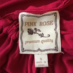 Gorgeous PINK ROSE Red Stretchable Dress Size Small