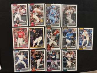 MLB Topps best rookie Lot