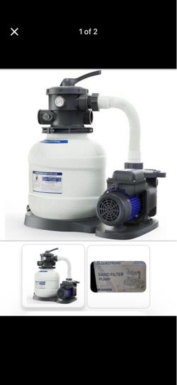 NEW Pool Sand Filter Pump Aqua Strong’s SFPV120T