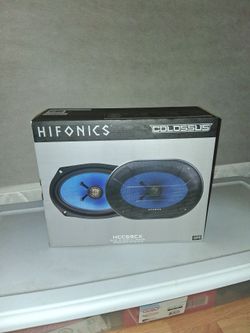 HIFONICS 1 PAIR 6×9 2 WAY 150 WATTS CAR SPEAKER