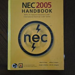 NEC 2005 Code Book Hand Book. National Electrical Code Book
