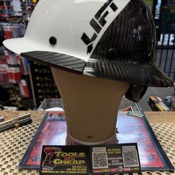 LIFT FULL BRIM WHITE & BLACK SAFETY HARD HAT