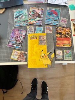 Complete Pokémon Card Collection - $1,223 Tracked Value (Binder + Stacks)