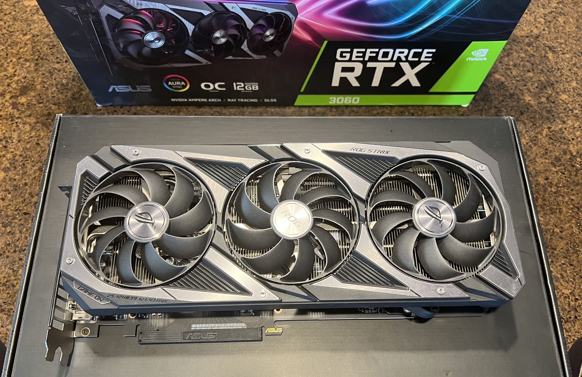 ASUS ROG Strix Gaming RTX 3060 12GB OC RGB Edition