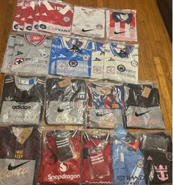 Soccer Jersey Lot – Mixed Teams New with Tags