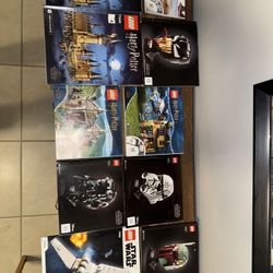 Harry Potter And Star Wars Lego Sets 