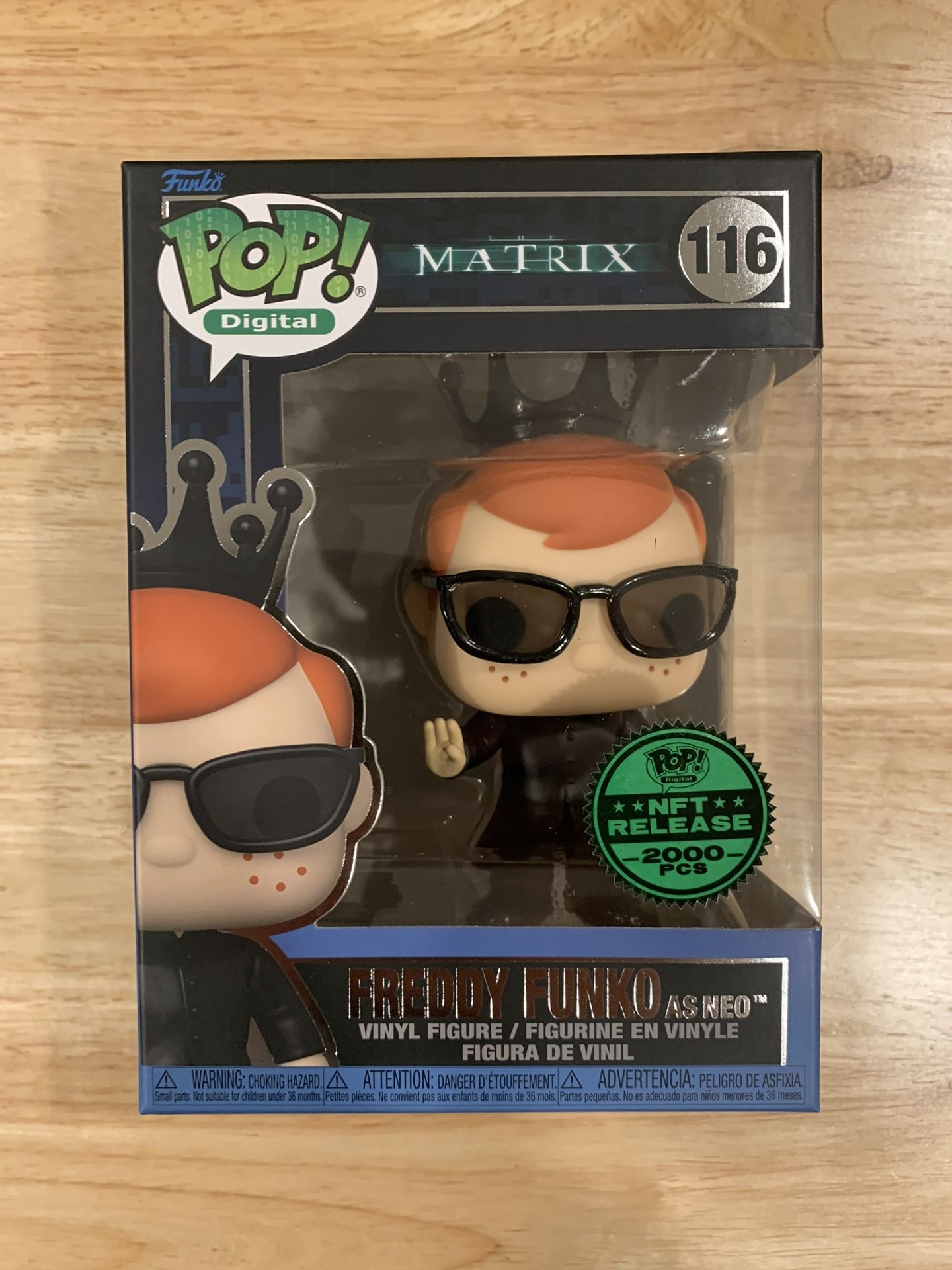 Funko Pop! The Matrix - 116 - Freddy Funko as Neo