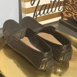 Mens Shoes - Enzo Tesoti Black Leather Loafers