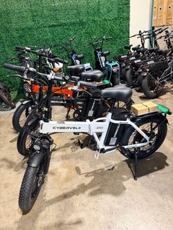 Foldable Electric Bike, 48V 20.8AH/Large Removable Battery E-Bike