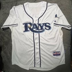 Majestic Authentic Collection Tampa Bay Rays Baseball Jersey